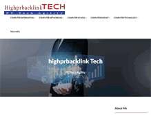 Tablet Screenshot of highprbacklink.info